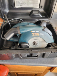 Black and Decker 6.5" blade electric rotary saw