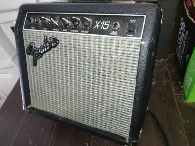 Rare Vintage Fender X-15 Guitar Practice Amp, View more