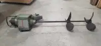 Industrial air powered mixer