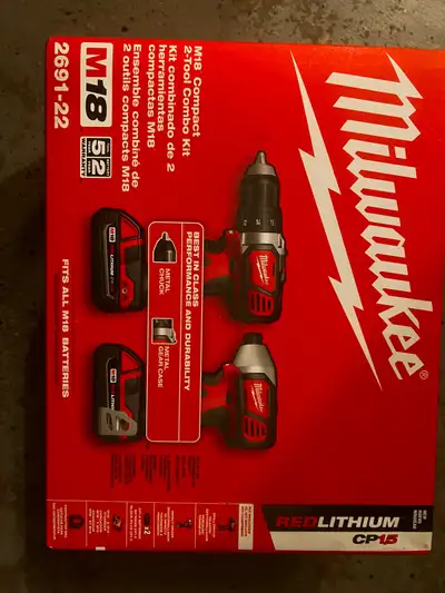 Milwaukee M18 Drill Combo Kit, View more