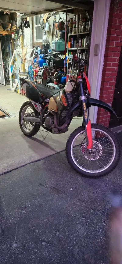 4500 OBO 2006 ktm exc 450 enduro for sale Bike is setup for road use, and for trail rides. Ownership...
