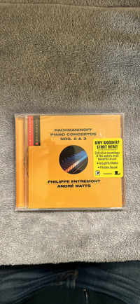 CD Rachmaninov Piano Conerttos 2,3: Andre Watts