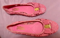 Brand New Salvatore Ferragamo Varina Lace Flats Size 10