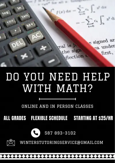 Math tutor Calgary