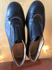Chaussures noires en cuir