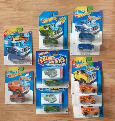 Color Changing Hotwheel vans, View more