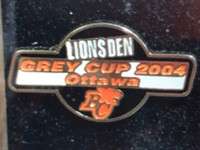 In search of CFL, BC Lions & Grey Cup Pins