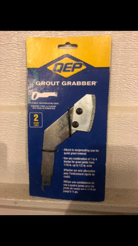 Grout Remover Tool For Reciprocating Saw **BRAND NEW**