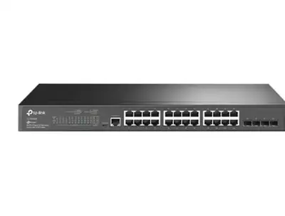 TP-Link Jetstream 24-Port Gigabit L2+ Managed Switch, View more