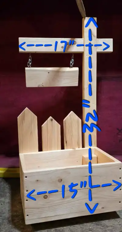 spruce planter box, View more