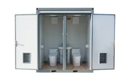 Portable Double Toilet, View more