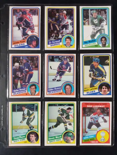 Thousands of cards of all sport genres . Tons of 1980's baseball,football and hockey cards.Also card...