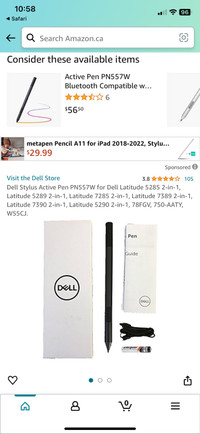 Dell PN557W Active Pen