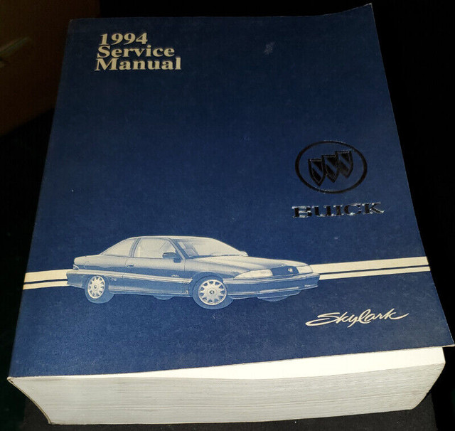 1994 OEM GM BUICK SKYLARK Service Manual in Other in Kingston - Image 2