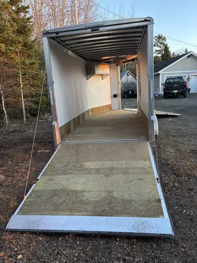 Snowmobile ,side by side ,ATV’s or work trailer. 12 inches of extra height,very low usage.