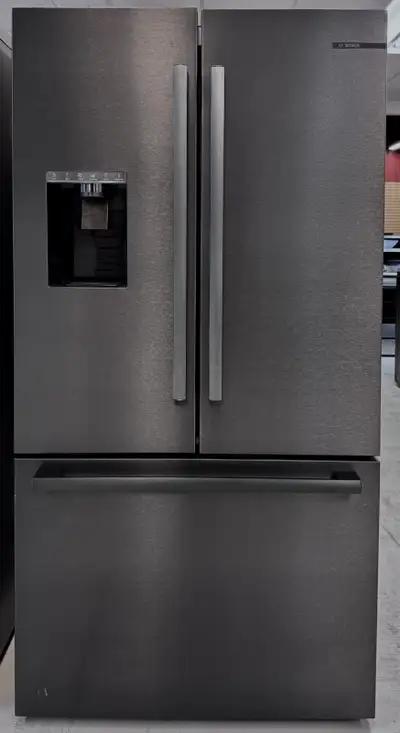 Bosch B36CD50SNB 36" Counter-Depth French-Door Refrigerator – 20.8 cu.ft., Black Stainless Steel Mul...