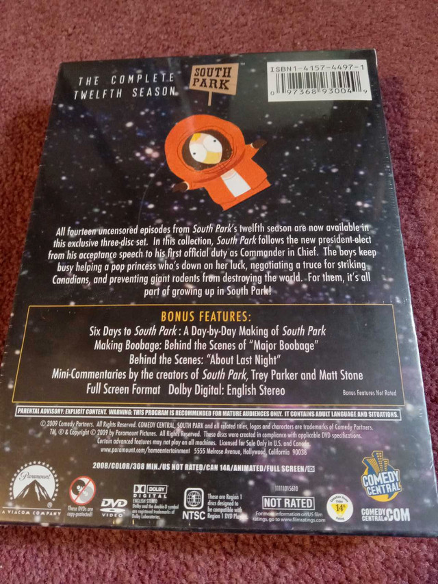 South Park Season 12 in CDs, DVDs & Blu-ray in Woodstock - Image 2