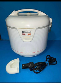 Vtg National rice cooker,SR-FS15N,made in Japan,8 cups,great con