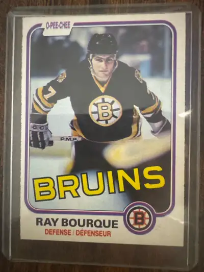 1981 Ray Bourque 1 O-pee-chee , View more