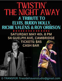 Twistin’ The Night Away: A Tribute to Elvis, Buddy Holly, & More