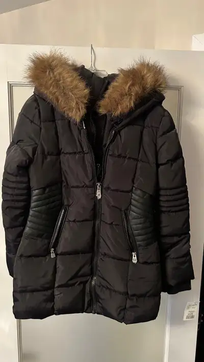 New girls winter jacket size m (10-12), View more