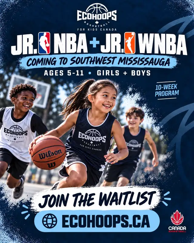  Jr. NBA & Jr. WNBA Basketball | Southwest Mississau