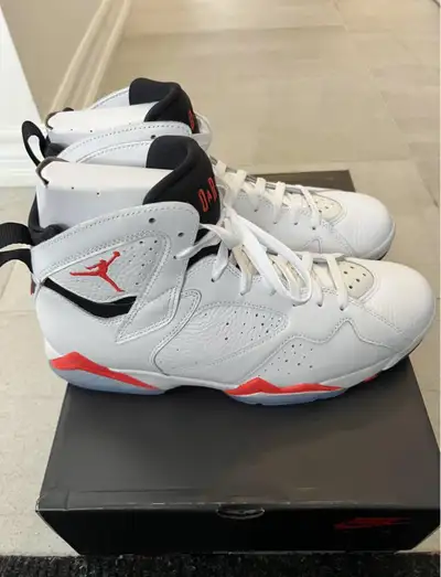 jordan 7 retro White Infrared, View more