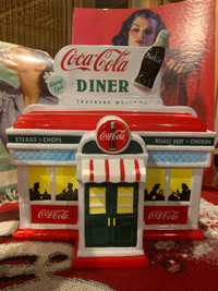 As New, Collectible Coca-Cola Cookie Jars, Prices Below