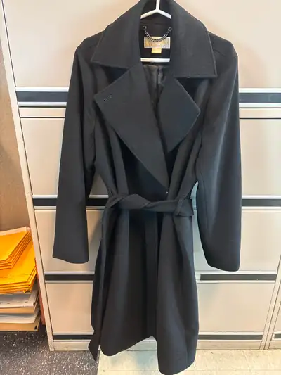 Michael Kors wool black coat, View more