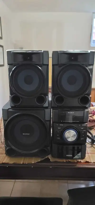 Sony 2 speaker sound system , View more