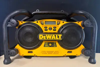 DeWalt DC011 work site radio, excellent condition and sound $75, View more