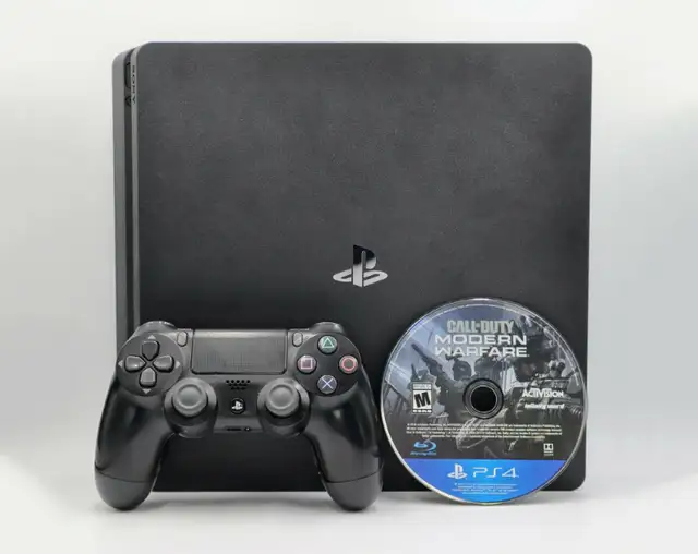 Playstation 4 Slim PS4 Console System + COD Modern Warfare in Sony Playstation 4 in City of Toronto - Image 2