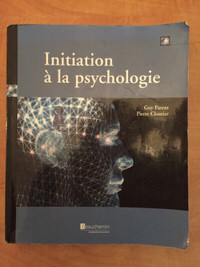 Livre Initiation à la psychologie de Parent et Cloutier