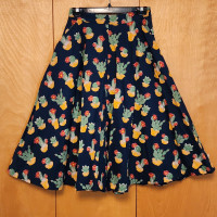Emily and Fin cactus circle skirt size small