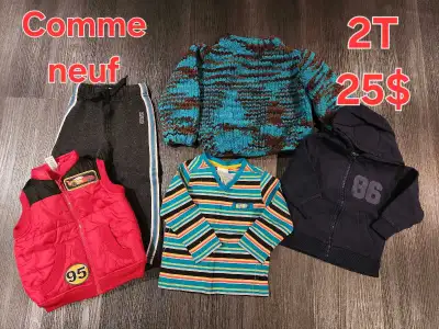 Vêtements 2T - 3T, View more