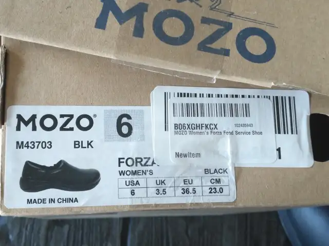 Mozo Forza Leather Food Service Women's Shoes sz6 in Women's - Shoes in City of Toronto - Image 4