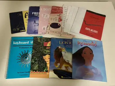 Piano Sheet Music Books - Disney, Keyboard Theory & More!, View more