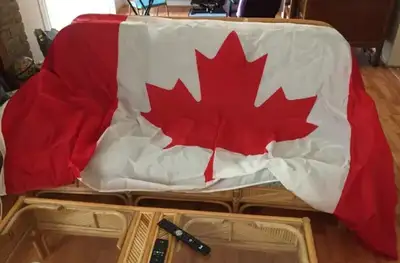 Ottawa Parliament Canada Flag 150th Anniversary RARE! 1 of 4, View more
