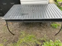 Table de patio