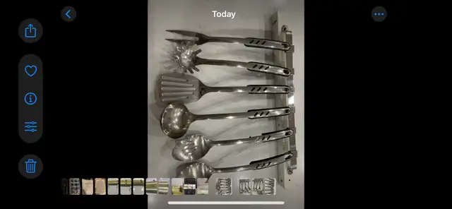 7 pieces stainless steel cooking utensils  in Kitchen & Dining Wares in Mississauga / Peel Region - Image 3