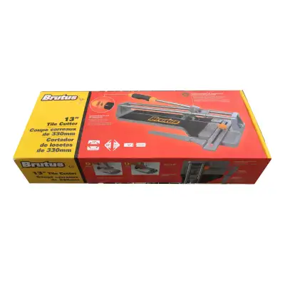 Brutus 13” TILE CUTTER - Like New!, View more