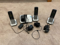 3 Vtech Cordless Phones