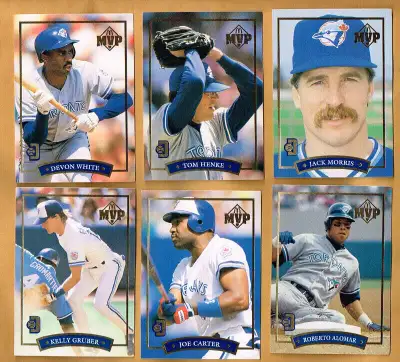 1992 Donruss McDonald's MVP 26 Cards + 6 Blue Jay Gold Series&CL, View more