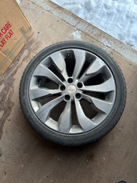 19” Chevrolet Malibu rims and summer tires