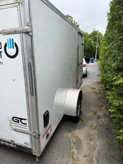 Remorque trailer 2023 6 pied de haut 6x12 + v-nose