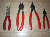 SNAPON PINCES PLIERS SNAP RING SNAPRING BLUE POINT