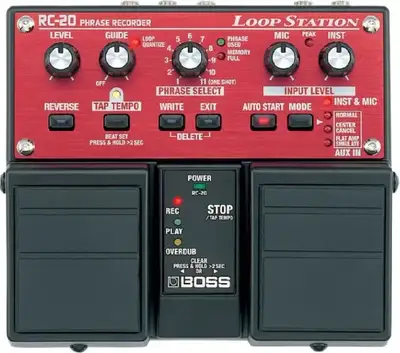BOSS RC-20 LOOP PEDAL  -  Boss, Still The Best loopers out here, View more