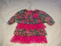 2T  baby girl dresses, robes fillette, designer new 