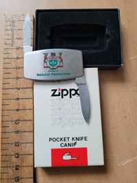 Zippo Gentleman's Pocket Knife
