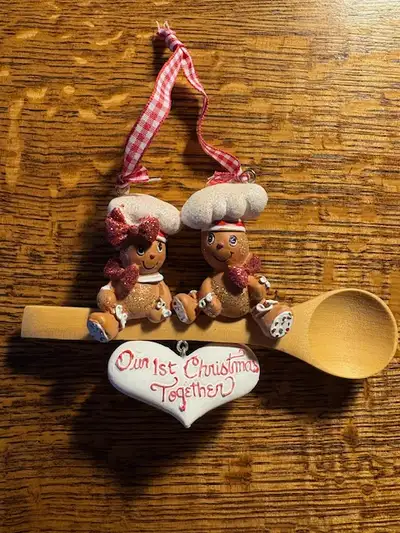 Décoration de Noël "Our 1st Christmas together", View more